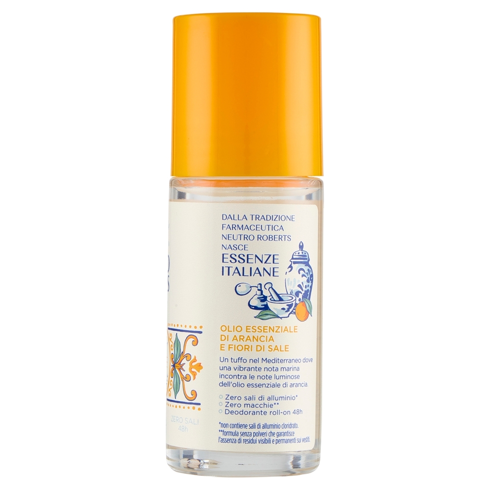 Neutro Roberts Essenze Italiane Siracusa Olio Essenziale di Arancia e Fiori di Sale 50 ml